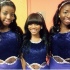 Silver Stars captains Charnicia Woodward, Alexandria Smith and Najah Jones.