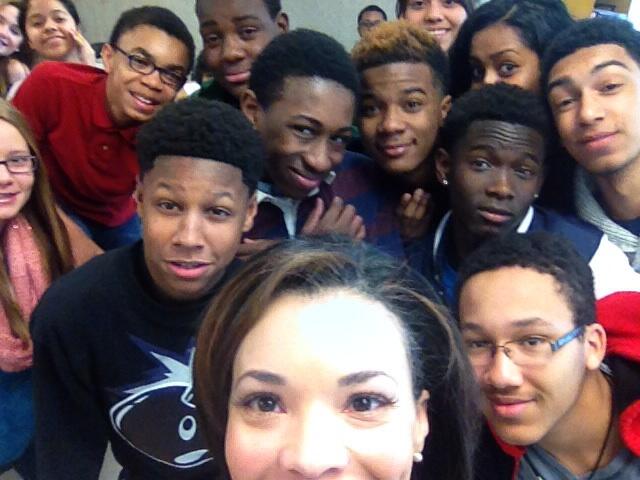 CBS Atlanta 46 News Anchor Visits North Atlanta High School