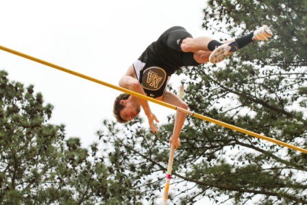 John Rudd, state pole vault champion