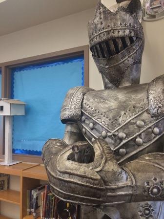 The mysterious Warrior Knight in the Media Center