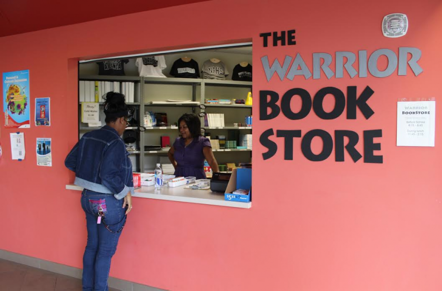 The Warrior book store provides many needed necessities for North Atlanta students during their lunch periods as well as before and after school. 