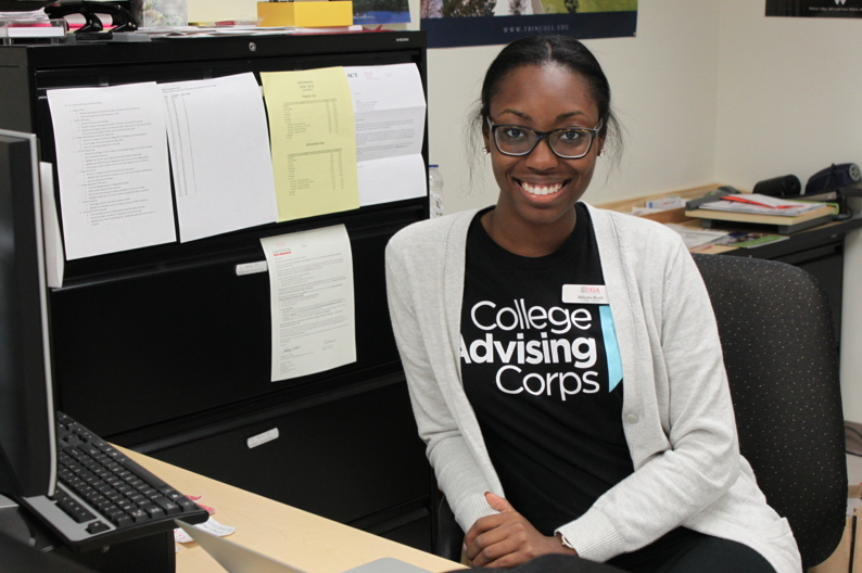 Mikala Bush (pictured) is North Atlantas new edition to the College and Career Center located in room 8141. 