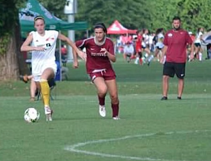 Sophomore Lizzie Mayfield has made the sport of soccer a huge portion of her life. 