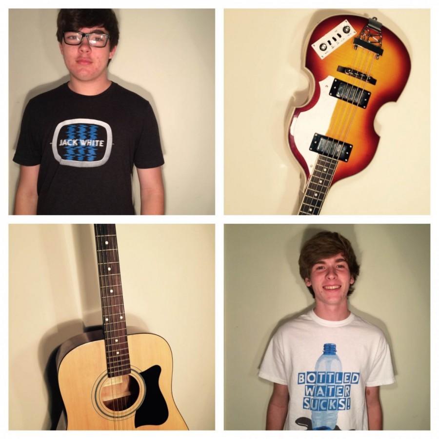 Steven and Maxwells cover art for their Soundcloud account displays them, as well as their instruments. 