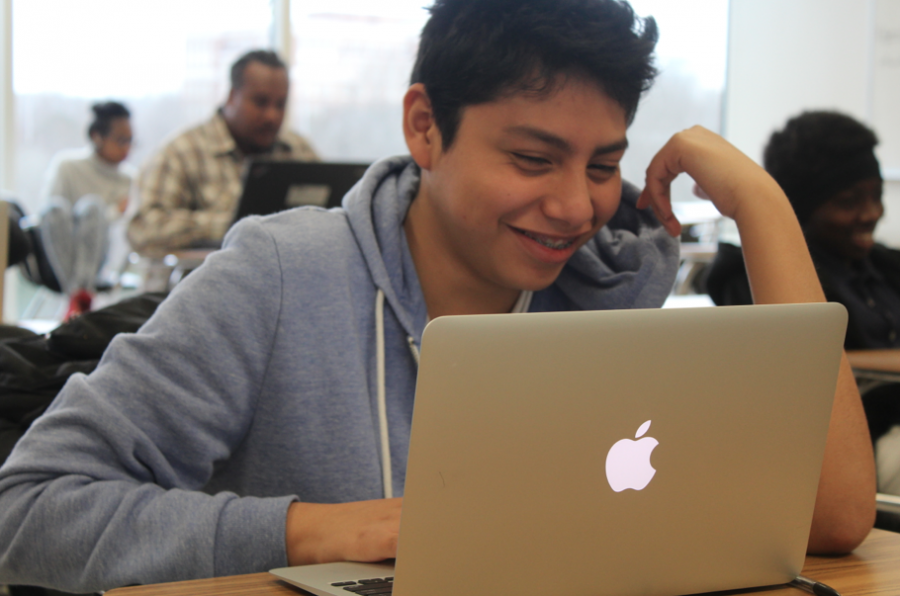 One of the most exciting days in the classroom are when teachers reserve the Mac carts for their students to use the internet. 