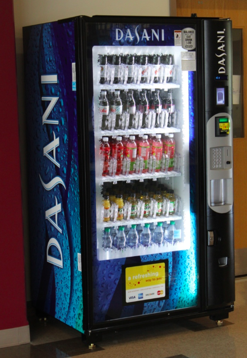 Vending machines are a much awaited treat for students at NAHS. 