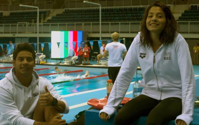 Mardini+and+fellow+Syrian+refugee+swimmer+Rami+Anis