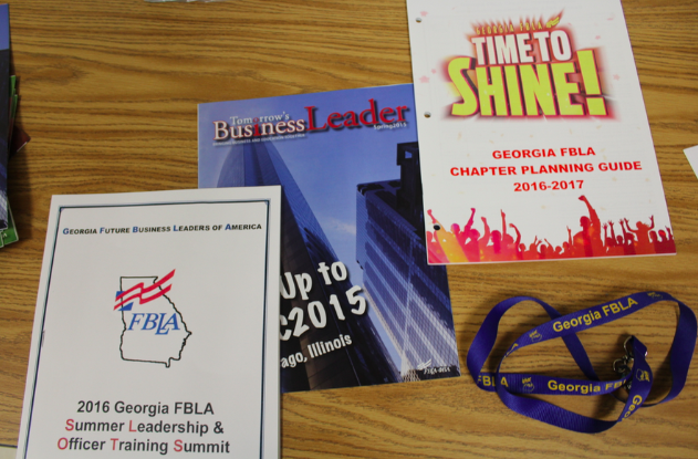 FBLA propaganda encourages students to join the largest active organization at North Atlanta. 