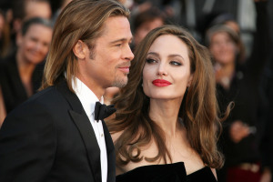 Brad Pitt and Angelina Jolie
84th Annual Academy Awards (Oscars) held at the Kodak Theatre