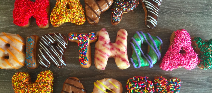 Bon Glaze is known for its famous Happy Birthday donut box. 