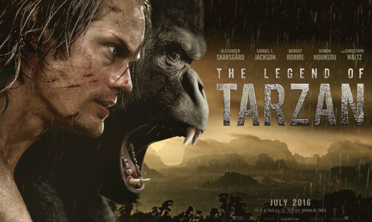 “The Legend of Tarzan” Swings Into Movie Theaters