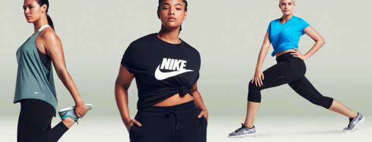 Nike has released a plus size line that will expand their product market. 
