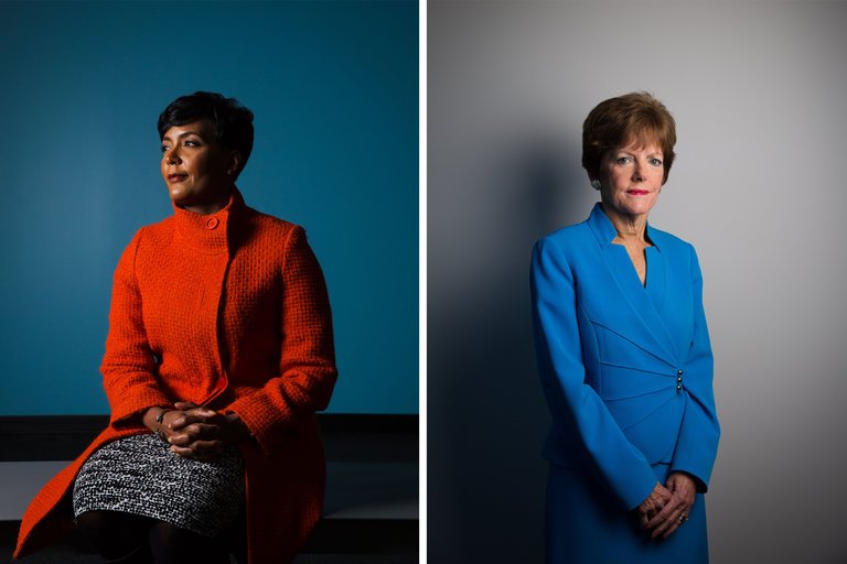  Mary Norwood and Keisha Lance Bottom in a heated run-off