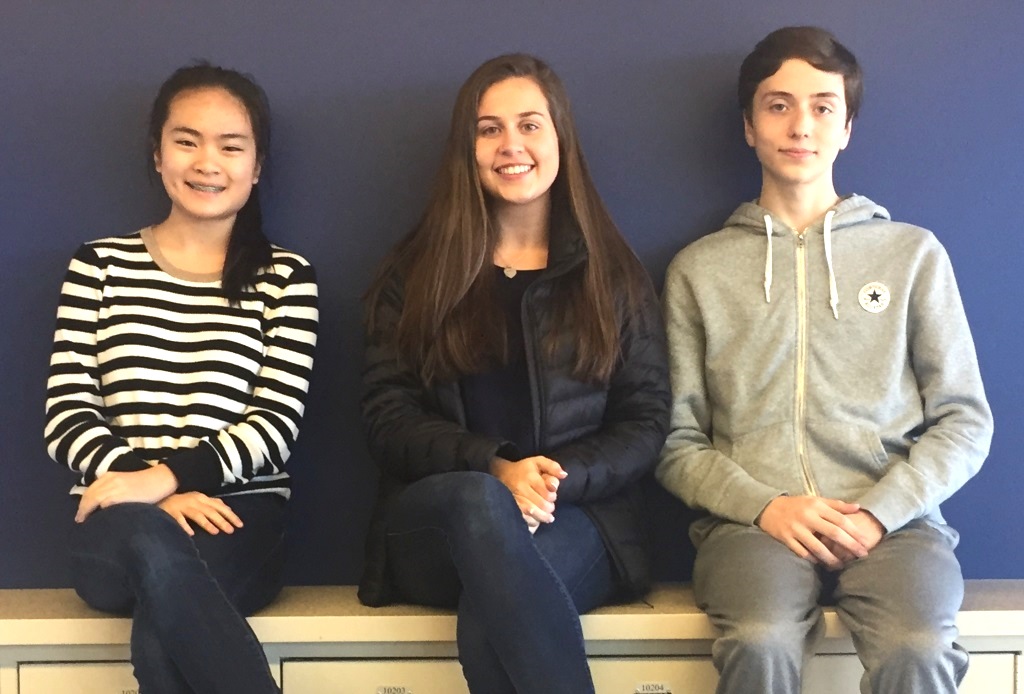 High Drama: The spring musical “Into the Woods” will feature a wide range of acting and singing talent. Cast members Fiona Liu, Katherine Atkinson and Cole Bickerstaff are deep into rehearsal season to get things ready for the March production.