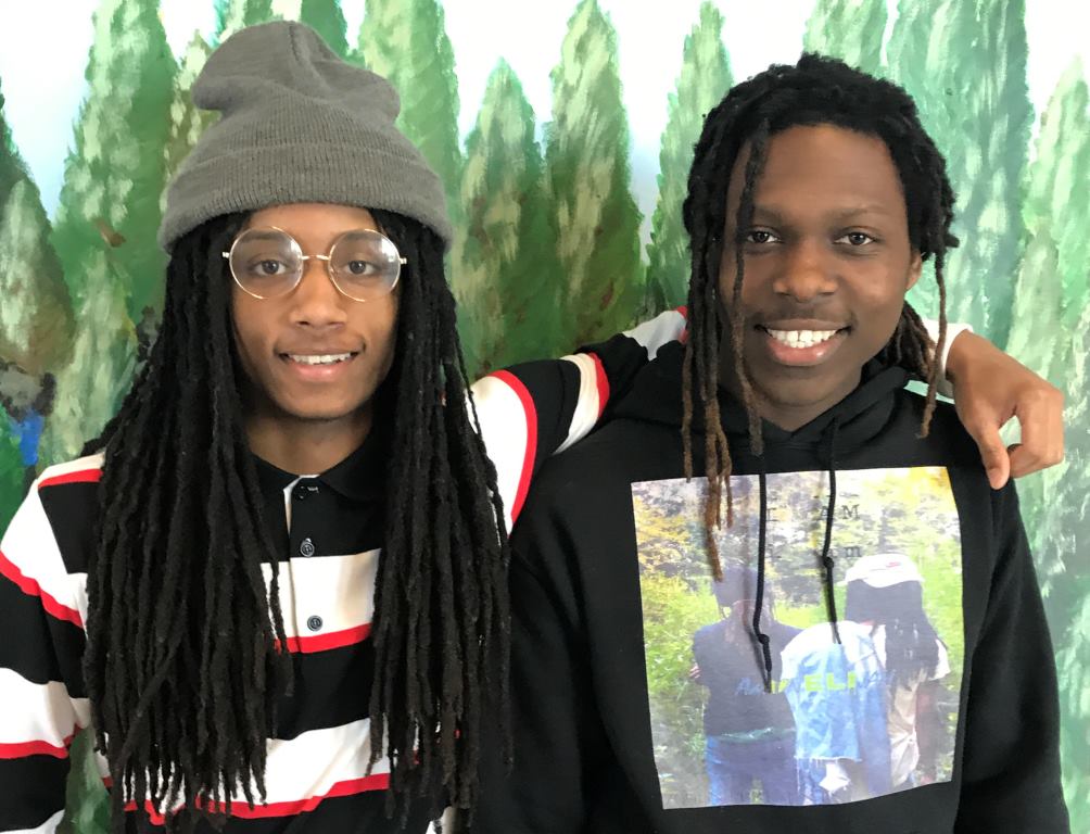 Extended Talent: North Atlanta seniors Aaron West and Elijah Lewis -- a duo with the name AaronELIjah -- have covered new artistic ground with their new EP release “I Am.”