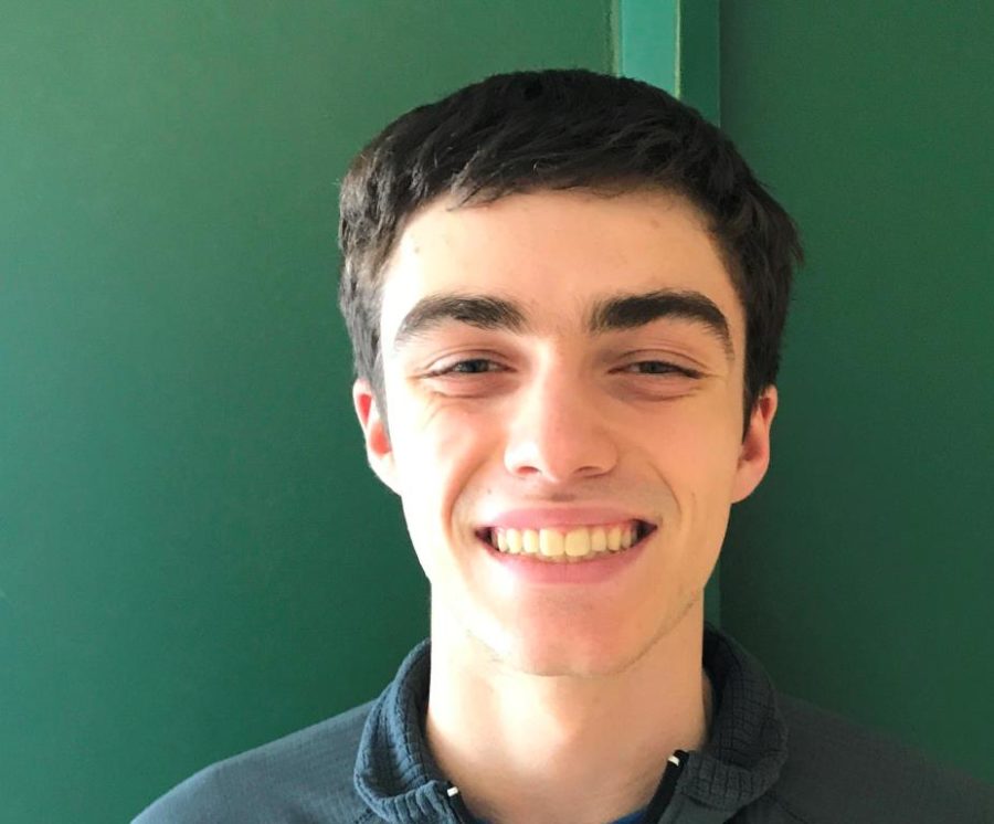 High Aspirations: Junior Ethan Levy has a full life with IB, swim team and other extracurricular pursuits. 