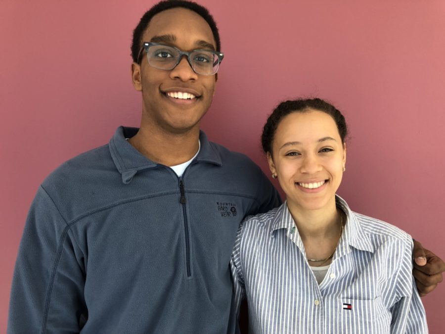 Full Ride: Seniors Osaze Chimeka-Tisdale and Cassipea Stith are this year’s Posse Scholarship Recipients from North Atlanta. They will attend Texas A&M University and Brandeis University, respectively.

