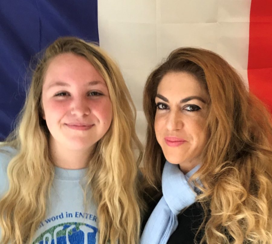 French Connection: Sophomore Lilly Nail is joining forces with her French teacher  Nawal Aquachar to develop North Atlanta’s first-ever French National Honors Society. 