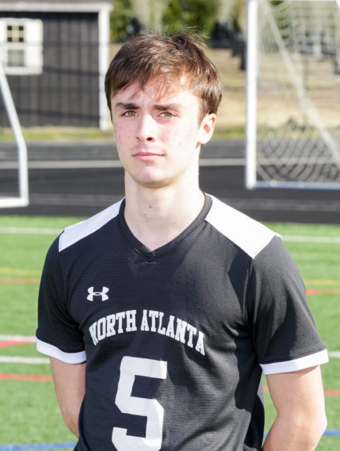 Fierce Competitor: Senior soccer captain Leo Culp always brought the intensity whether it was on the soccer pitch or in the classroom. 
