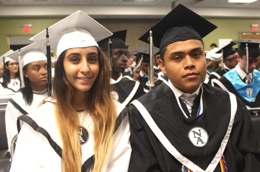 There’s both celebration and reflection for Lena Abar and Jairo Cruz as their high school journey culminates with their May 24 graduation. 