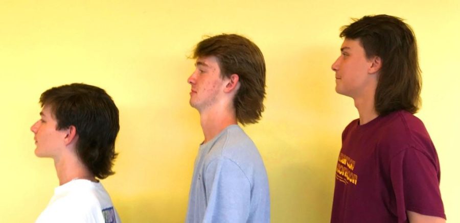 Back to Retro: The 80s are back among Gen Zers in the form of mullets. Among those rocking the backdated look at North are Sophomores Mark O’Meara and Will Adams along with junior Jack Kiefer.