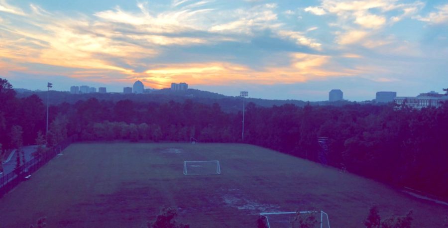 Park and Shoot: North Atlantas parking deck is used for many scenic photos