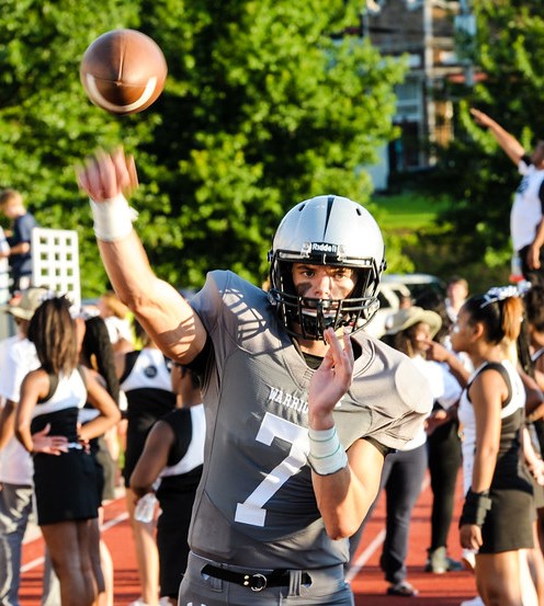 The Gunslinger: All season long, all eyes are on junior quarterback Wiley Hartley, a key cog in the Warrior offense. The team’s quarterback, now in his third year as a starter, seeks to see his team improve in tough region play. 
