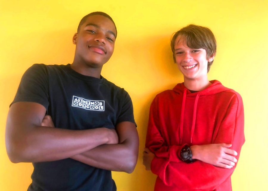 Content Creators: Sophomore Armari Hodges and Freshman Nick Schramkowski are making names for themselves as high-school aged YouTubers.