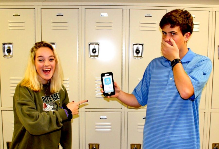GroupMe Group Chats: Juniors Ansley Booth and Graham Lee enjoy some of the battles and discussions that occur on the GroupMe app. 