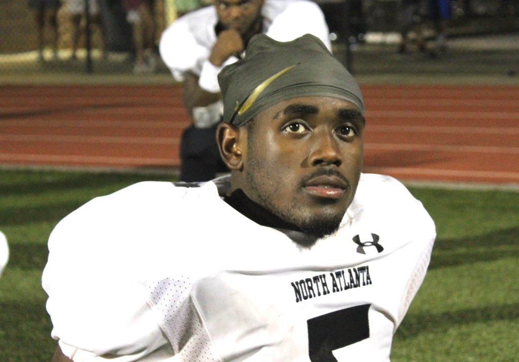 Prime Time: Senior Justin Sanders is having another season of high-impact plays for the Warriors. Sanders, who plays cornerback on defense and receiver on offense, is already weighing several Division 1 football scholarship offers.