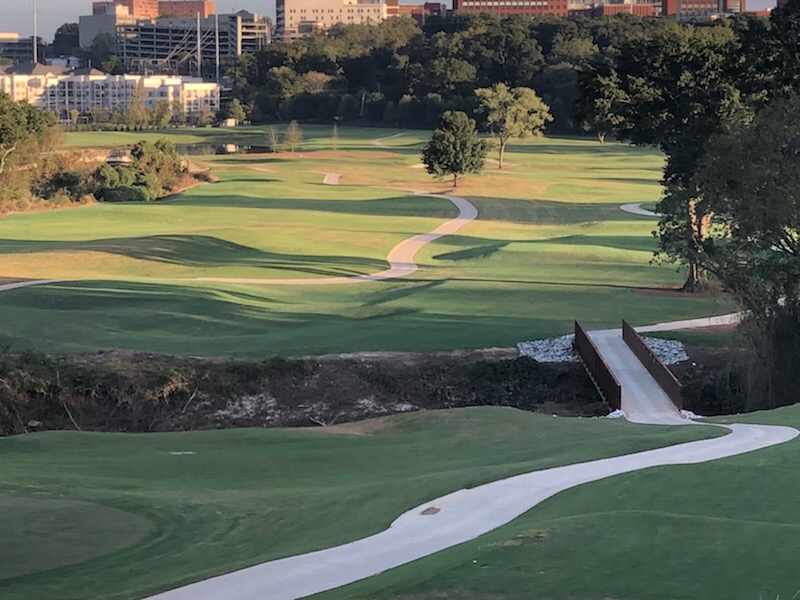 Driving Ambition: The newly renovated Bobby Jones Golf Course attracts school golf teams and professionals alike for some serious game. 