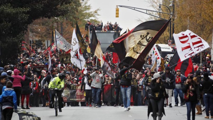 The Dream of One, the Heartbeat of Millions: The MLS parade has occurred to celebrate Atlantas victory, with mayors, players, and North Atlanta students taking the streets up by storm. 