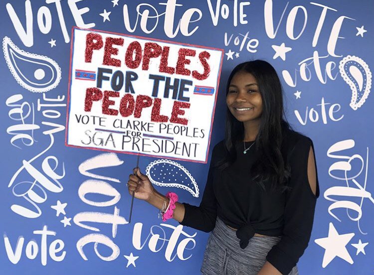 Rally the People: Senior Clarke Peoples heads off to Columbia University as a member of the Class of 2023 with a goal of becoming an attorney. 