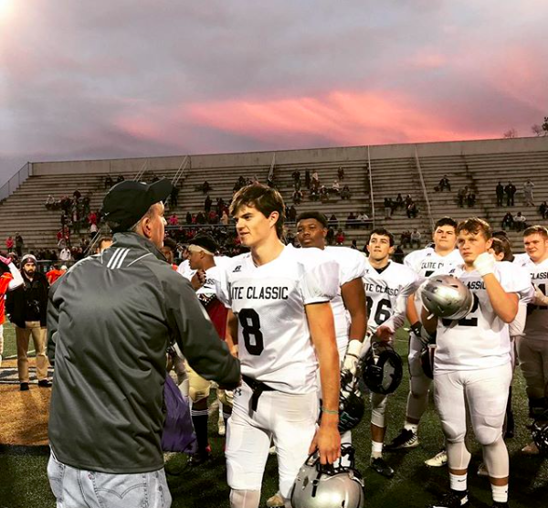 Dominate the Field: Junior Wiley Hartley walks away from his fourth quarter with the Most Valuable Player award and the attention of both aspiring athletes and star player scouts. 