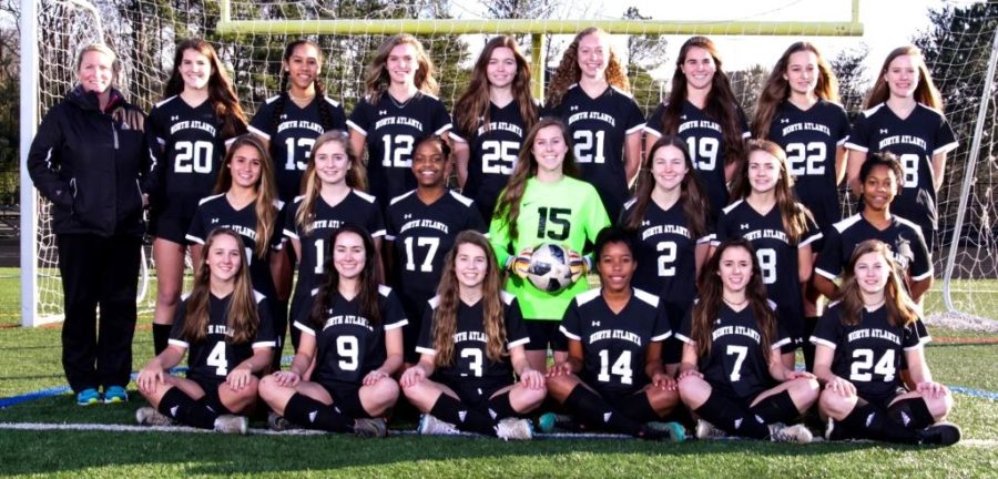 Kick It Off: The North Atlanta Warrior girls soccer team compete against top tier schools to beat their previous record of 8 wins last year. 