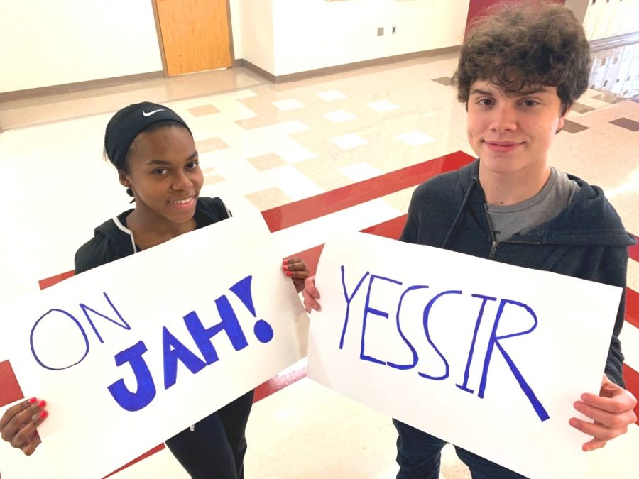 That Slaps: Senior Hyyat Sabree and junior Liam Hurteau join in on the new wave of slang that has become popularized in North Atlanta. 
