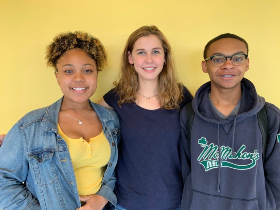 Club Leaders: Juniors Janejha Jones, Annie Weber, and Mac Walker are club leaders at North Atlanta High School.
