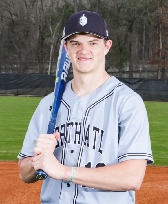 Double Threat: Dub hurler Wiley Hartley made more noise with his arm than he did with his bat in a dominating pitching performance against Johns Creek. 