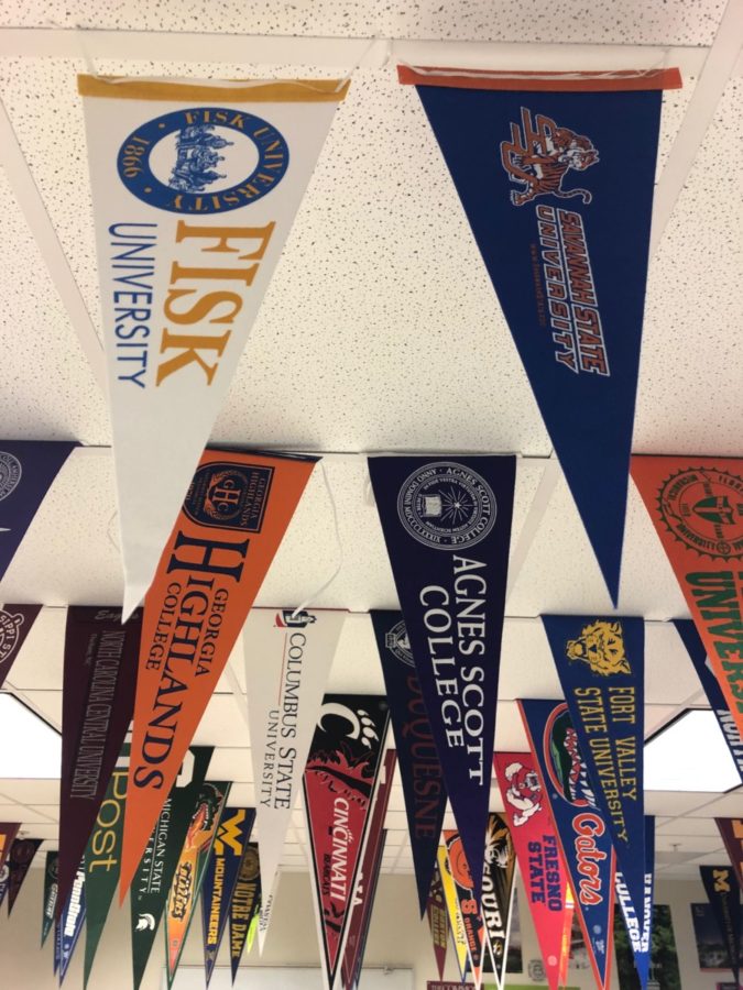 Graduation caps and Diplomas: The Class of 2019 announces their plans for when they leave North Atlanta.