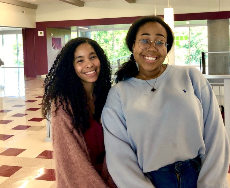 Staged for Success: Juniors Leah Overstreet and Lenox Johnson prepare for Governor Honors Program for Communicative Arts and Theatre respectively. 