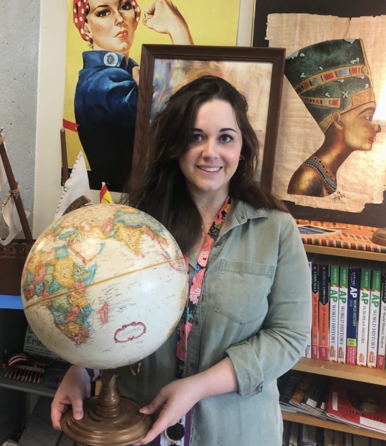 Social Studies Teacher Caitlin Tripp Named 2019-2020 Teacher of the Year