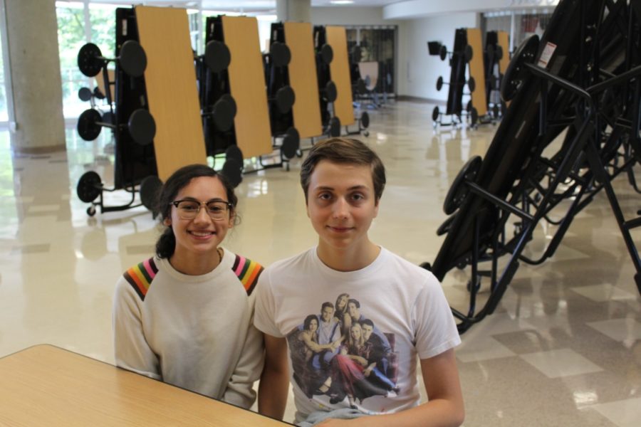 Banning Beef: Seniors Emily Dachiardi and Cole Bickerstaff fight to get meat off the APS cafeteria menu