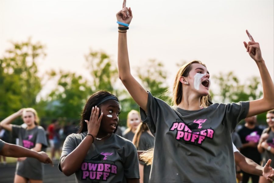 Tough Enough for Powderpuff: North Atlanta juniors Easton Davis and Briya Young take heart in the Powder Puff tradition 