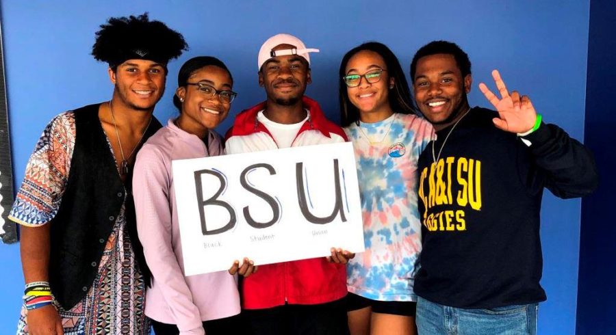 Exemplifying Excellence: Members of the Black Student Union are excited for the clubs second year at North. Shown left to right are Sterling Fleury, Morgan Forbes, Brathwaite, Kennedy Johnston and Xavier Anderson 