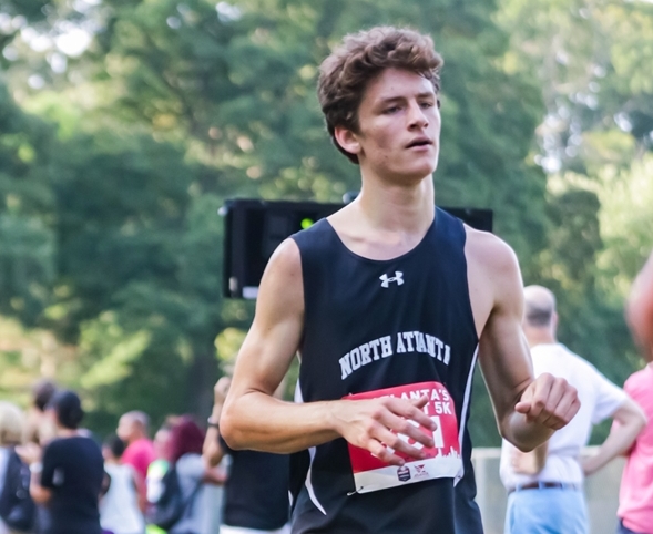 Agony and Ecstasy: Junior Ethan Curnow is part of a strong cohort of Boys Cross Country runners who are making noise in the competitive 6A-7 Region. 