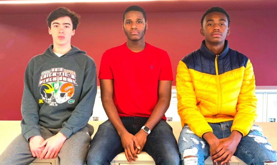 Hoop Heaven: The Warrior men’s basketball squad has had a strong start for the 2019-20 season. Shown are high impact players Charlie Hamilton, Amari Scott and Kaleb Johnson