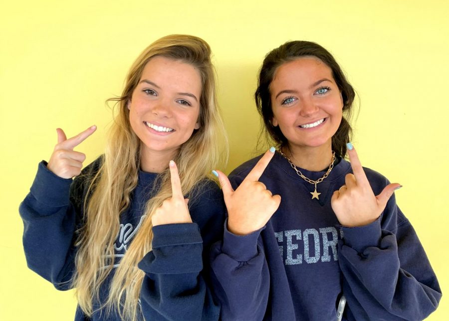 Orange is the new Black! Self tanning spreads across North Atlanta, featuring junior Claudia Derrick and Senior Mary Scott Wilder