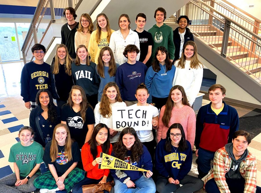 Buzz About Buzz: More than 30 North Atlanta seniors have been admitted to Georgia Tech, a number more than double the figure from just two years ago. 