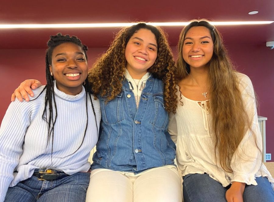 Super Scholars: Seniors Shania Barker, Maria Niño, and Gabriela Oliveros are among this year’s recipients of the prestigious Posse Scholarship, and will be attending Bard College, Boston University, and George Washington University, respectively.