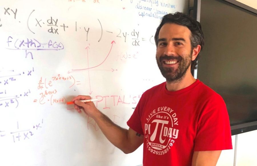 Linear Leader: Many of North Atlanta’s brightest and highest-level math students attribute much of their success to math teacher David Ehrman. 
